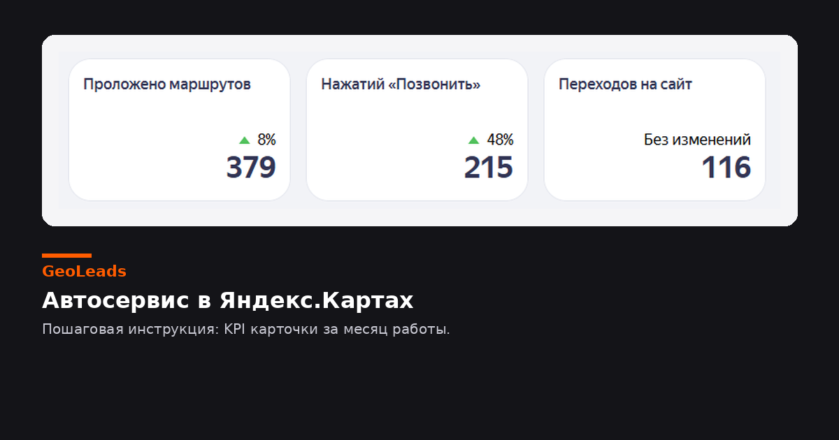 Автосервис в Картах