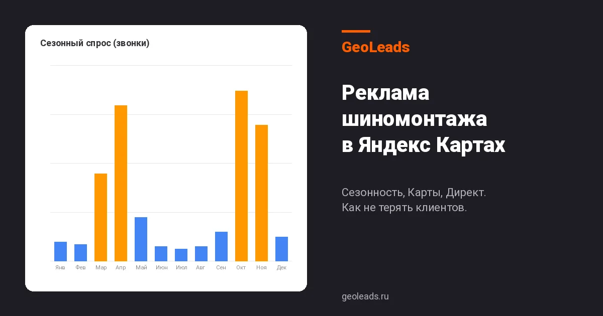 Реклама шиномонтажа